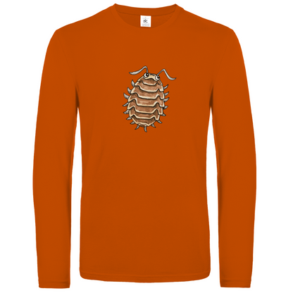Unisex Langarmshirt Krabbelcrew Kellerassel