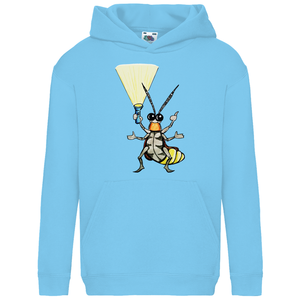 Kids Basic Hoodie Krabbelcrew Gerti Glühwürmchen