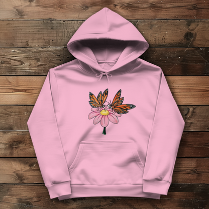 Damen Hoodie Krabbelcrew Schmetterlinge