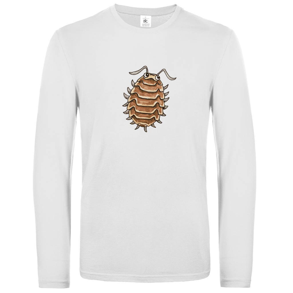 Unisex Langarmshirt Krabbelcrew Kellerassel