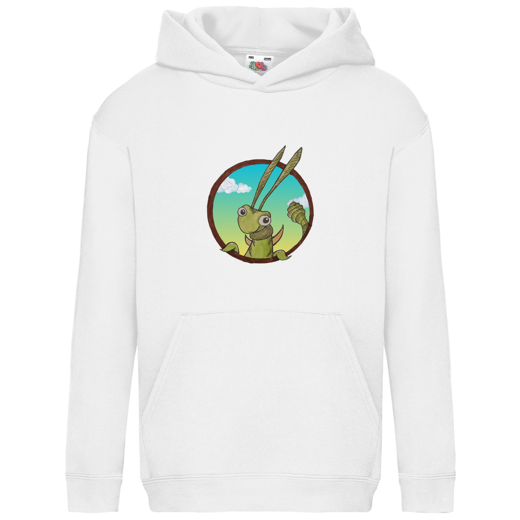 Kids Basic Hoodie Kabbelcrew Dornschrecke Kasimir