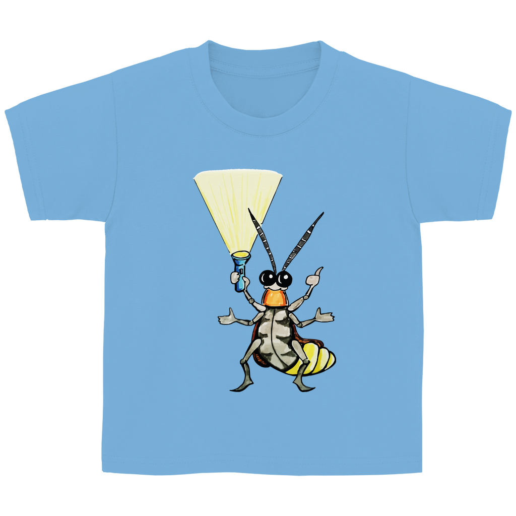 Kinder Basic T-Shirt Krabbelcrew Gerti Glühwürmchen