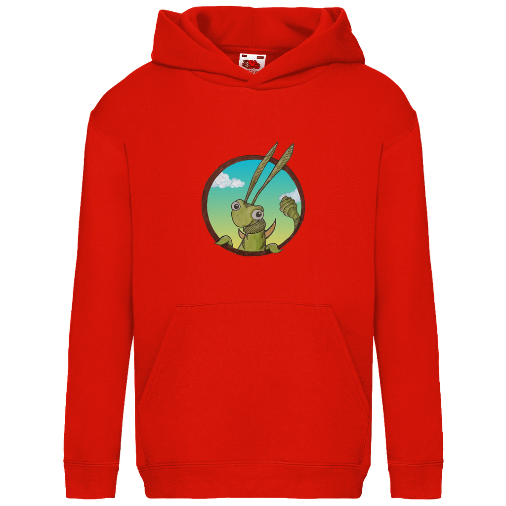 Kids Basic Hoodie Kabbelcrew Dornschrecke Kasimir
