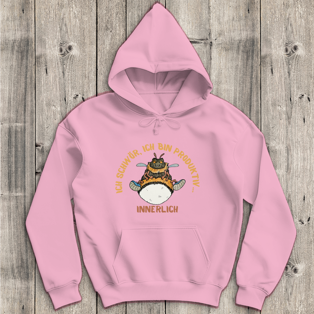 Herren Hoodie Krabbelcrew Buddi die Hummel