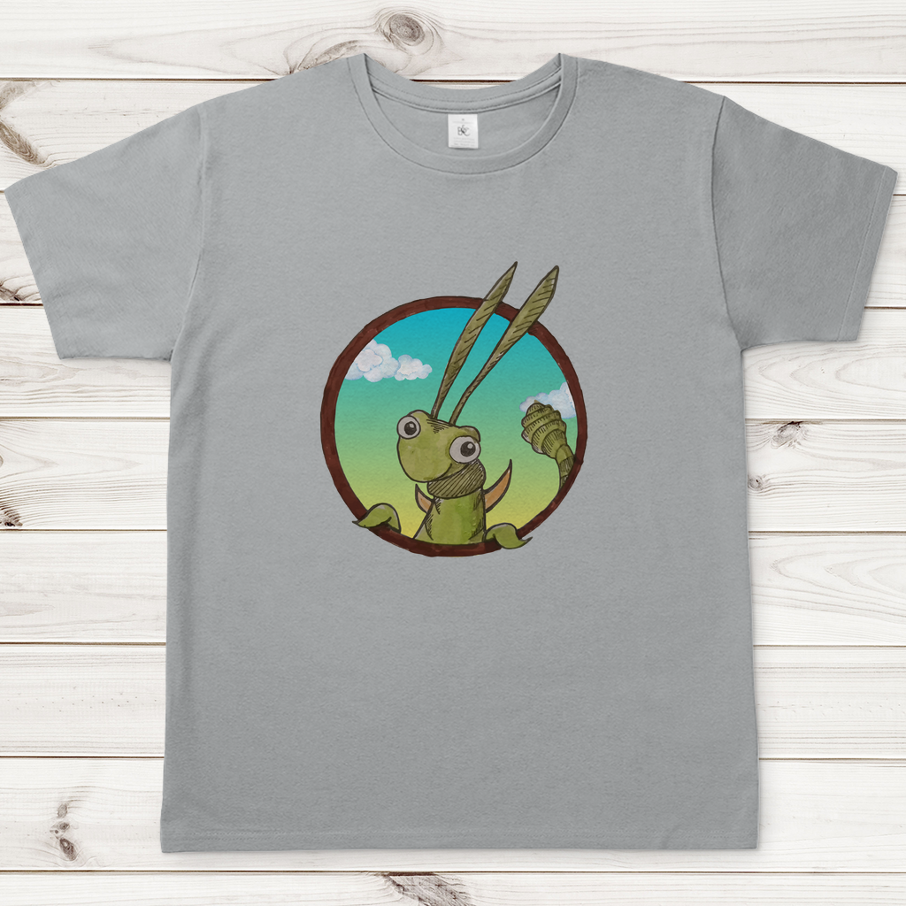 Herren T-Shirt Kabbelcrew Dornschrecke Kasimir