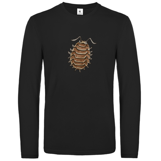 Unisex Langarmshirt Krabbelcrew Kellerassel
