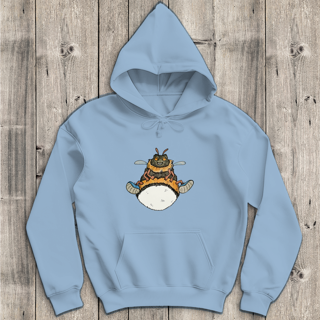 Herren Hoodie Krabbelcrew Buddi die Hummel