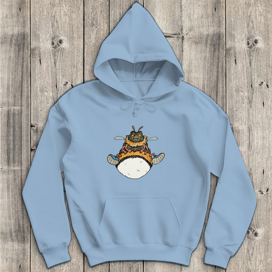 Herren Hoodie Krabbelcrew Buddi die Hummel