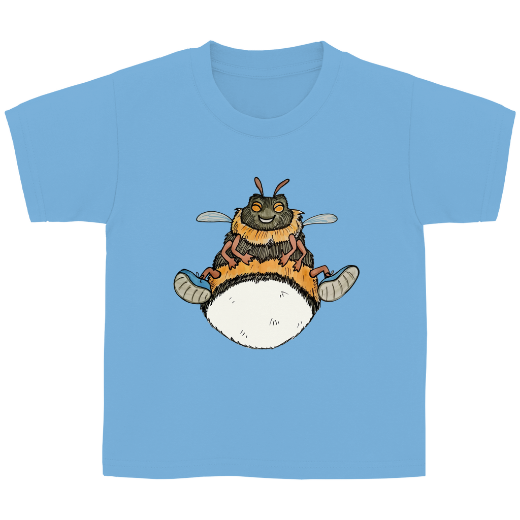Kinder Basic T-Shirt Krabbelcrew Buddi die Hummel