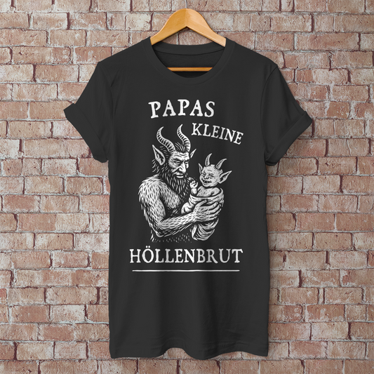 Herren T-Shirt Papas kleine Höllenbrut