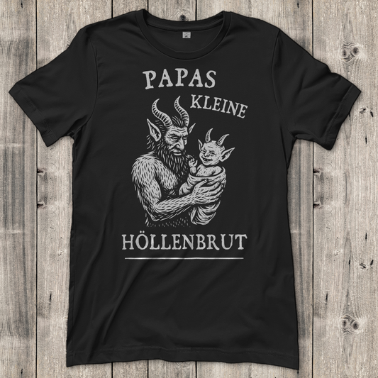 Damen T-Shirt Papas kleine Höllenbrut