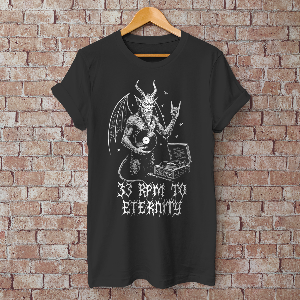 Herren T-Shirt 33rpm To Eternity