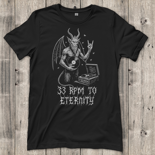 Damen T-Shirt 33RPM To Eternity