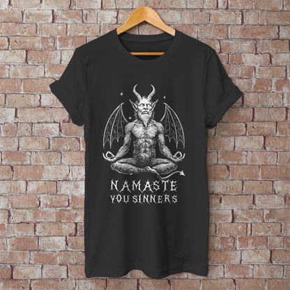 Herren T-Shirt Namaste You Sinners