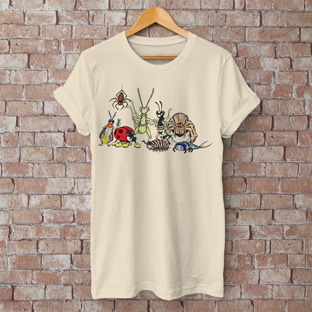 Herren T-Shirt Krabbelcrew Komplett