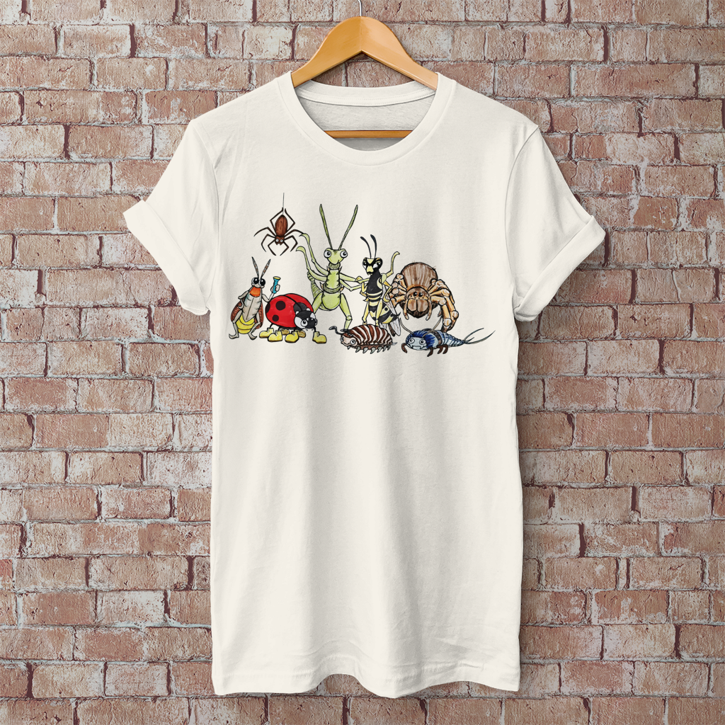 Herren T-Shirt Krabbelcrew Komplett