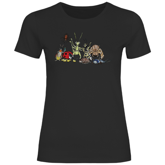 Damen T-Shirt Krabbelcrew Komplett