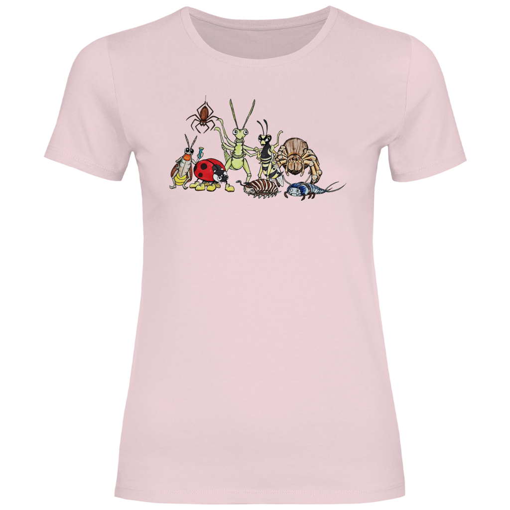 Damen T-Shirt Krabbelcrew Komplett