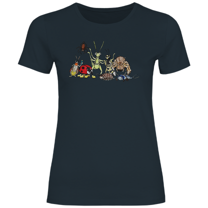 Damen T-Shirt Krabbelcrew Komplett
