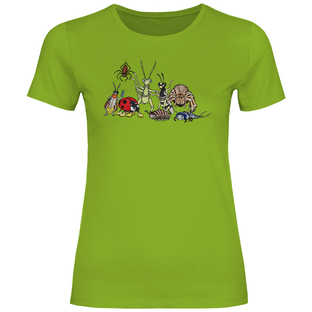 Damen T-Shirt Krabbelcrew Komplett