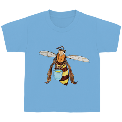 Kinder Basic T-Shirt Krabbelcrew Fleißige Biene