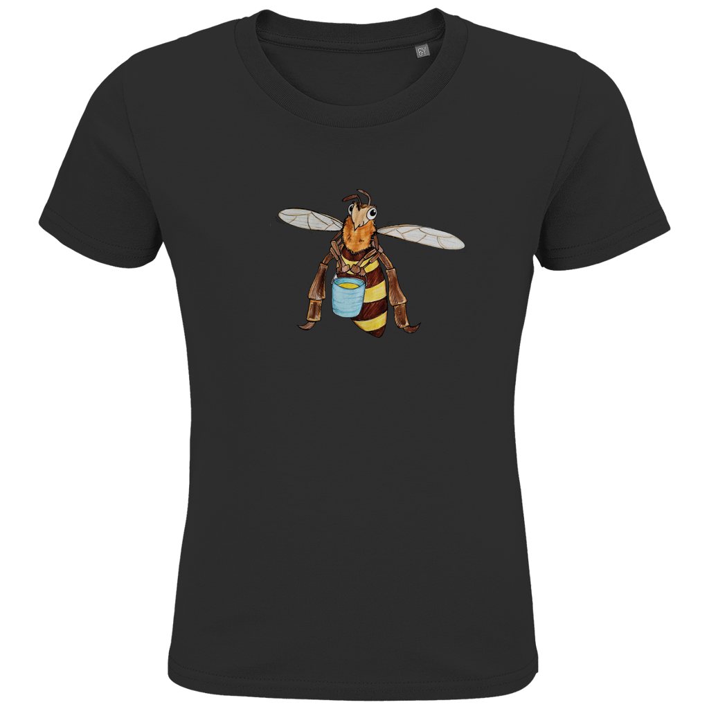 Kids Premium Bio T-Shirt Krabbelcrew Fleißige Biene