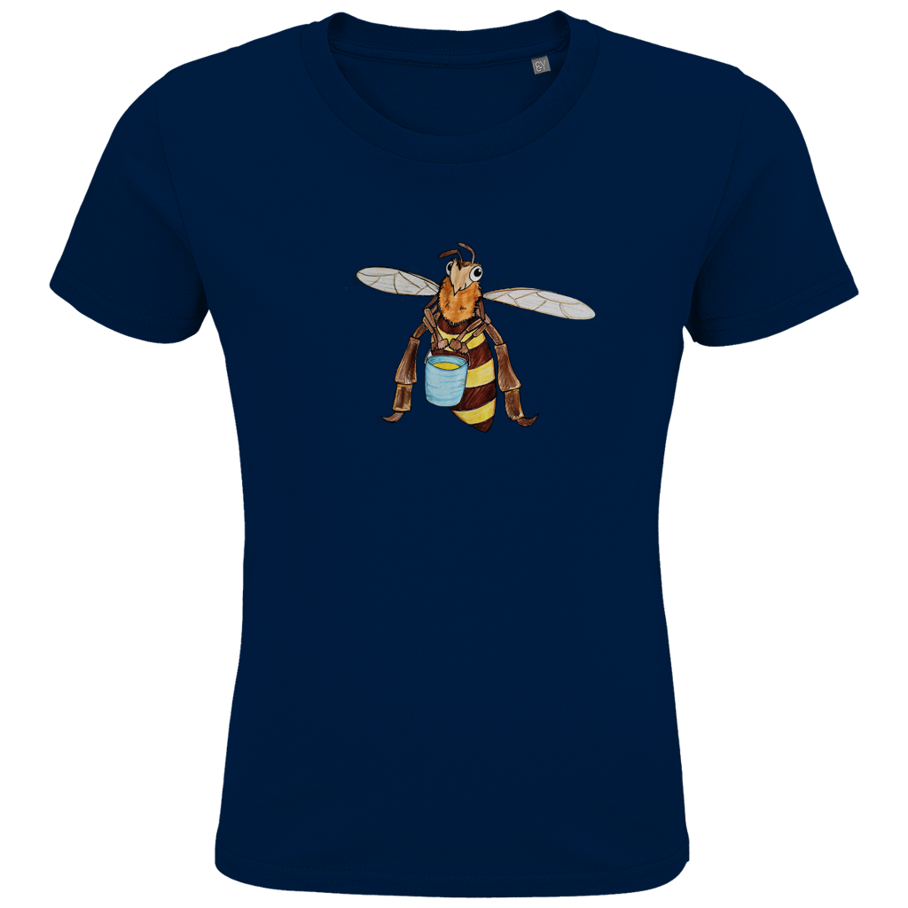 Kids Premium Bio T-Shirt Krabbelcrew Fleißige Biene