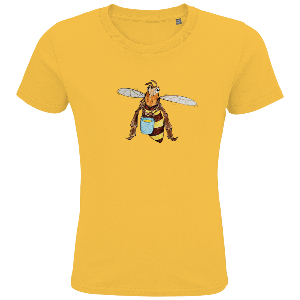 Kids Premium Bio T-Shirt Krabbelcrew Fleißige Biene