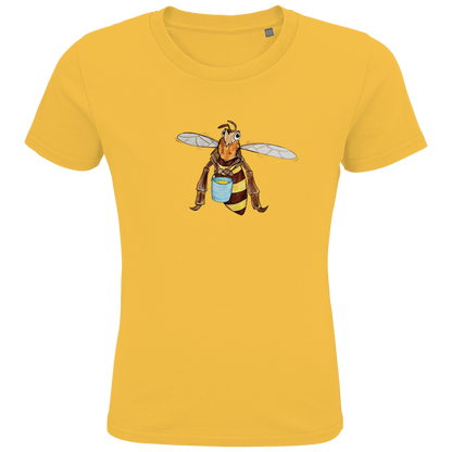 Kids Premium Bio T-Shirt Krabbelcrew Fleißige Biene