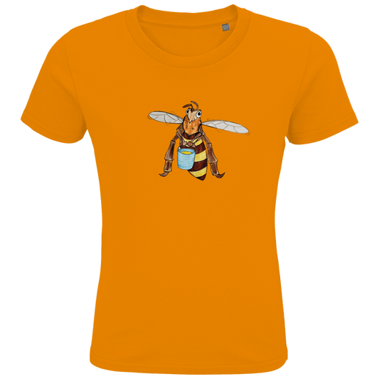 Kids Premium Bio T-Shirt Krabbelcrew Fleißige Biene