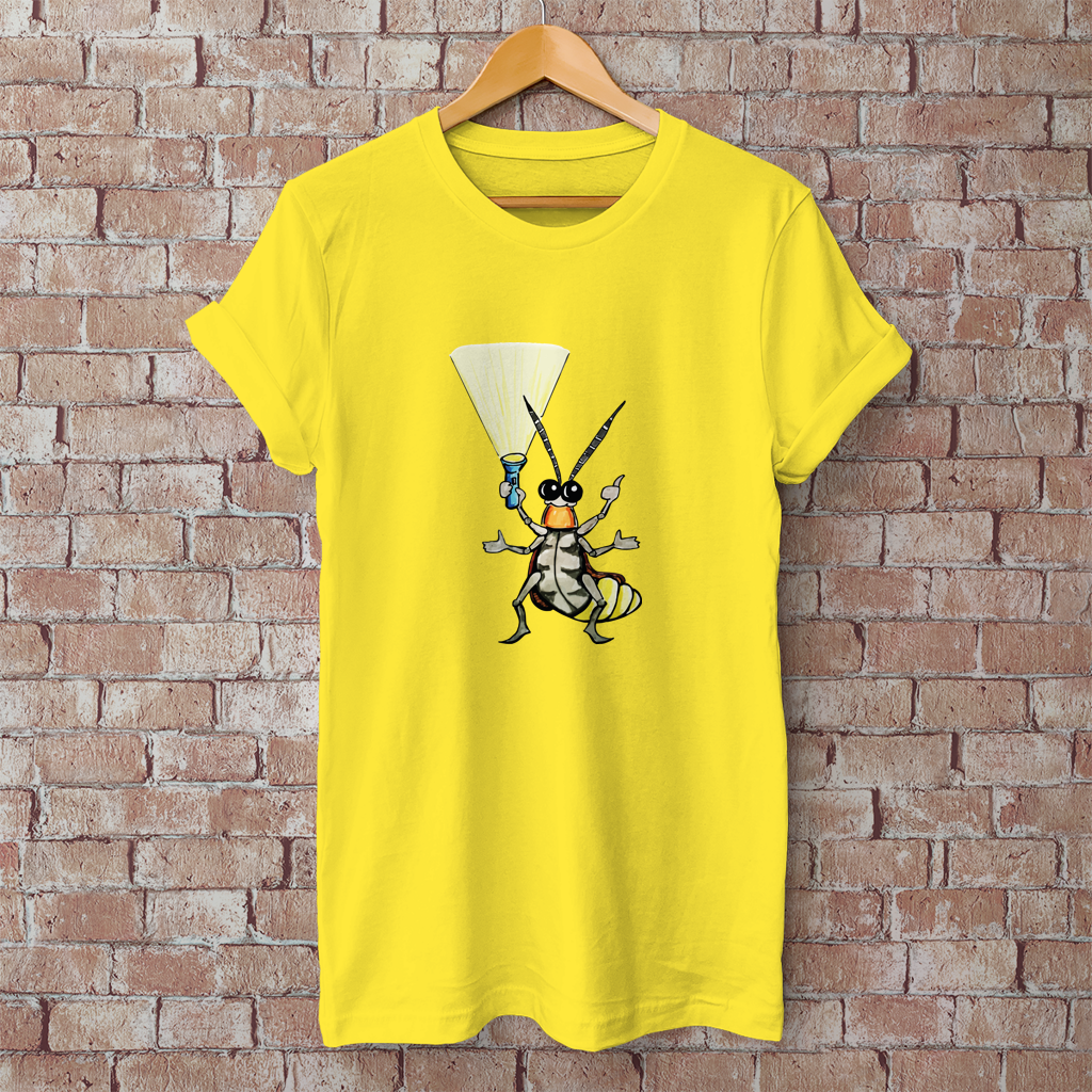 Herren T-Shirt Krabbelcrew Gerti Glühwürmchen