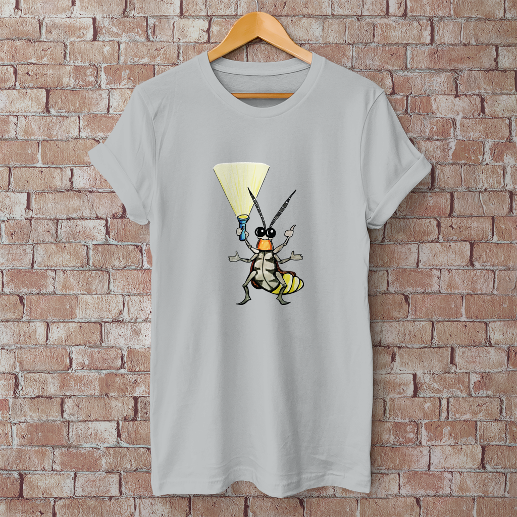 Herren T-Shirt Krabbelcrew Gerti Glühwürmchen