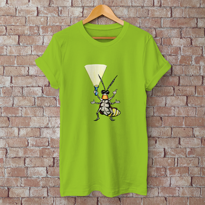 Herren T-Shirt Krabbelcrew Gerti Glühwürmchen