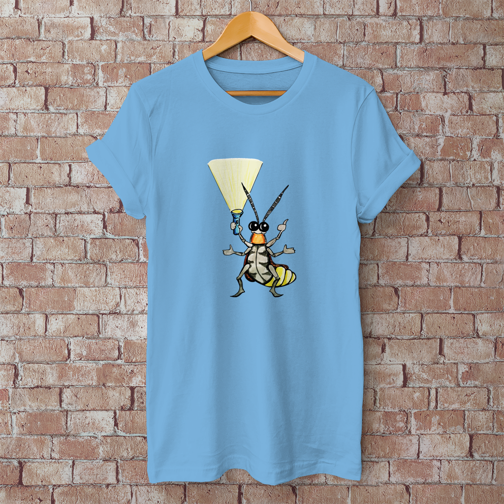 Herren T-Shirt Krabbelcrew Gerti Glühwürmchen