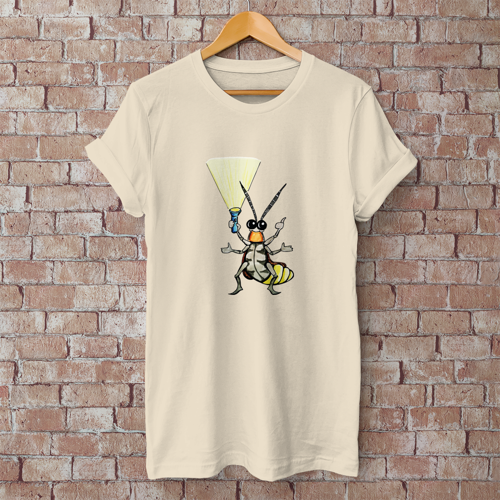 Herren T-Shirt Krabbelcrew Gerti Glühwürmchen