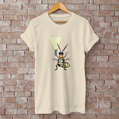 Herren T-Shirt Krabbelcrew Gerti Glühwürmchen