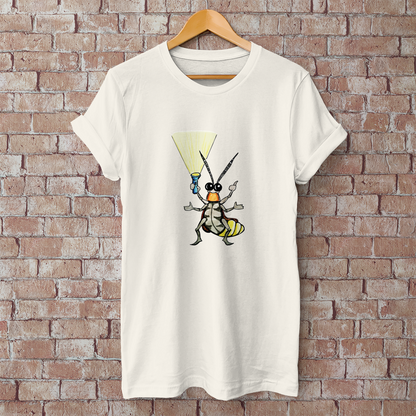 Herren T-Shirt Krabbelcrew Gerti Glühwürmchen