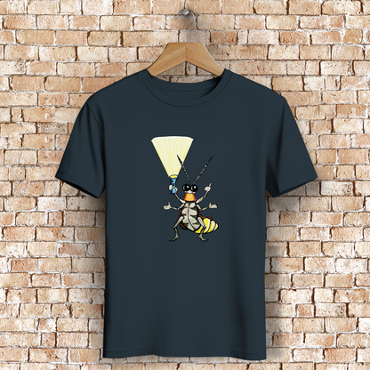 Herren Premium Bio T-Shirt Krabbelcrew Gerti Glühwürmchen