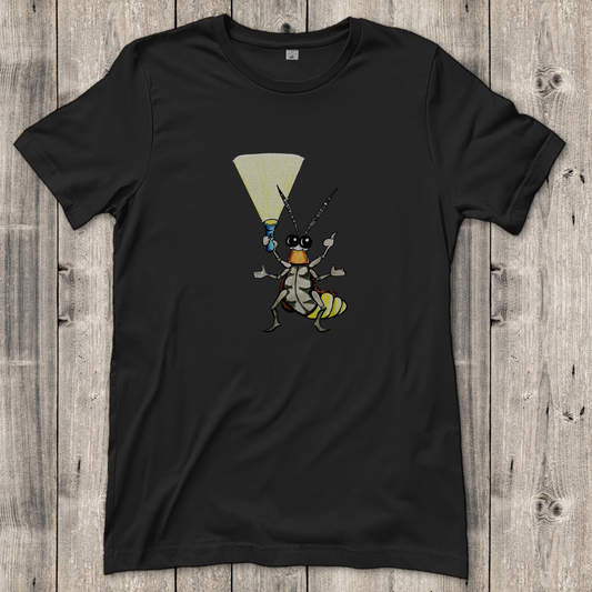 Damen T-Shirt Krabbelcrew Gerti Glühwürmchen