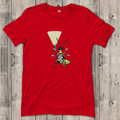 Damen T-Shirt Krabbelcrew Gerti Glühwürmchen