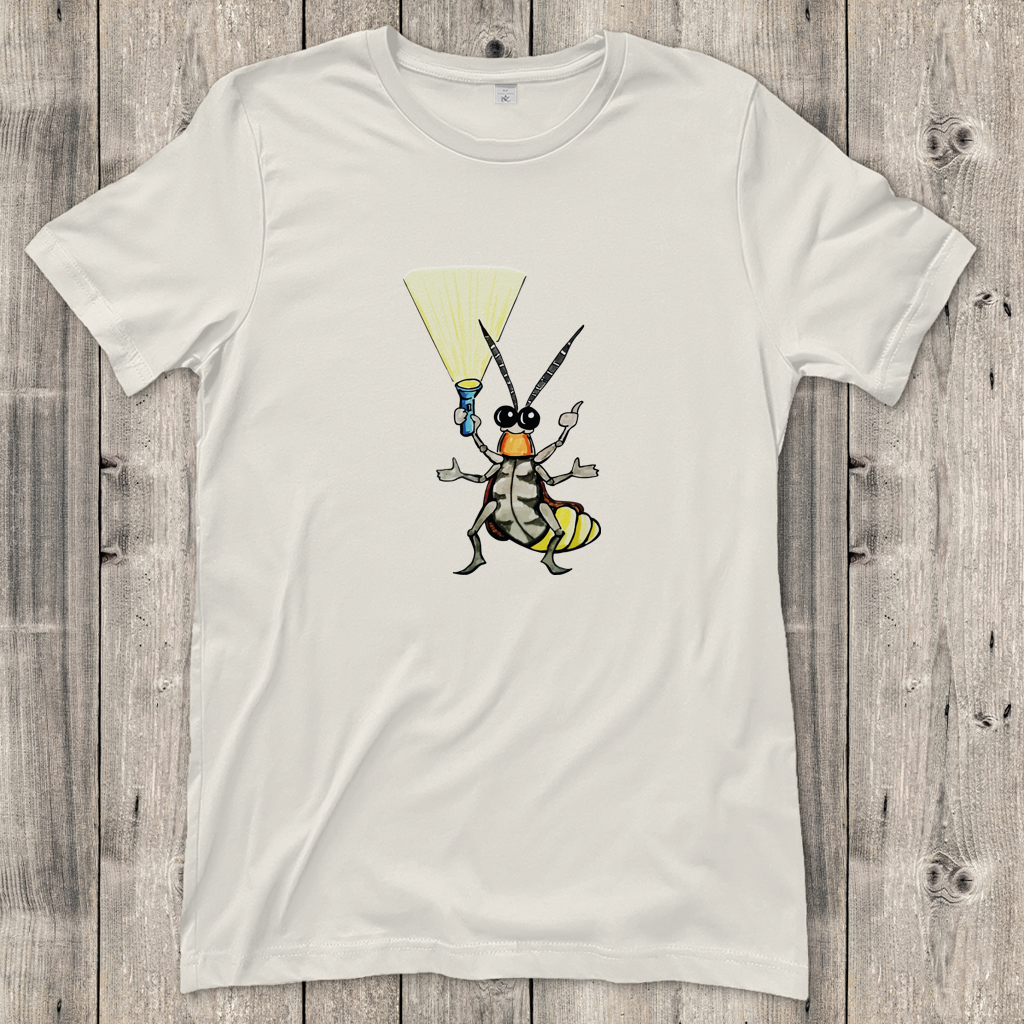 Damen T-Shirt Krabbelcrew Gerti Glühwürmchen