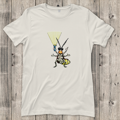 Damen T-Shirt Krabbelcrew Gerti Glühwürmchen