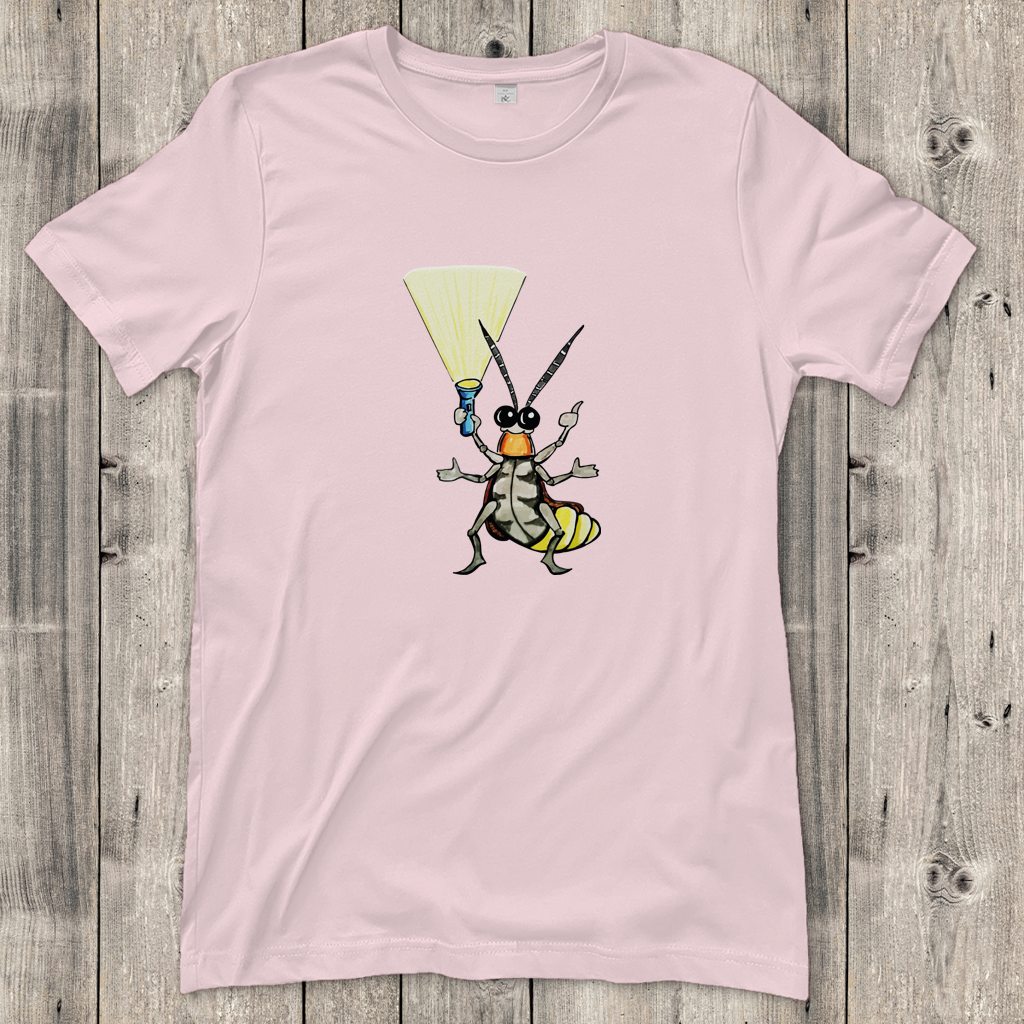 Damen T-Shirt Krabbelcrew Gerti Glühwürmchen