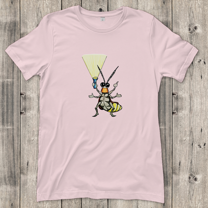 Damen T-Shirt Krabbelcrew Gerti Glühwürmchen