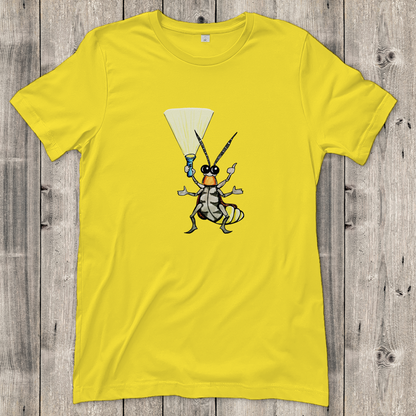 Damen T-Shirt Krabbelcrew Gerti Glühwürmchen