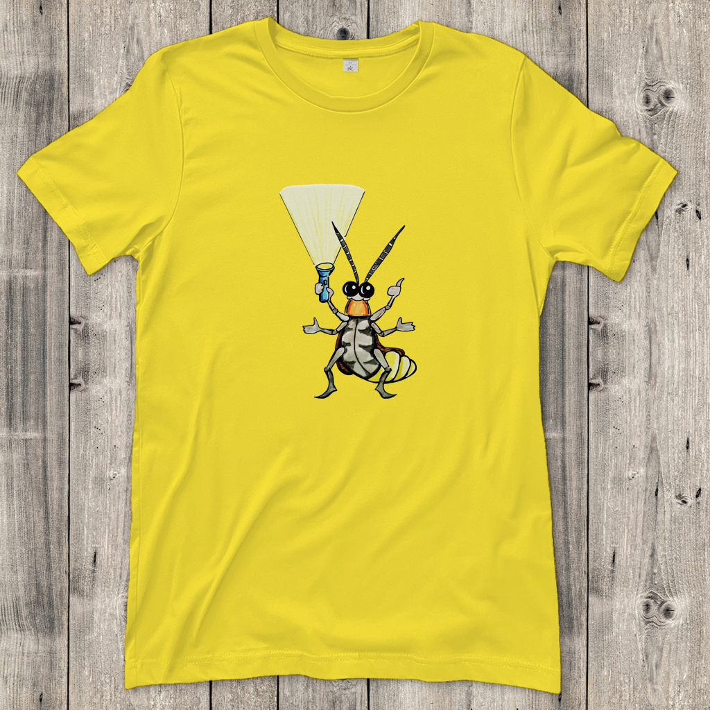 Damen T-Shirt Krabbelcrew Gerti Glühwürmchen