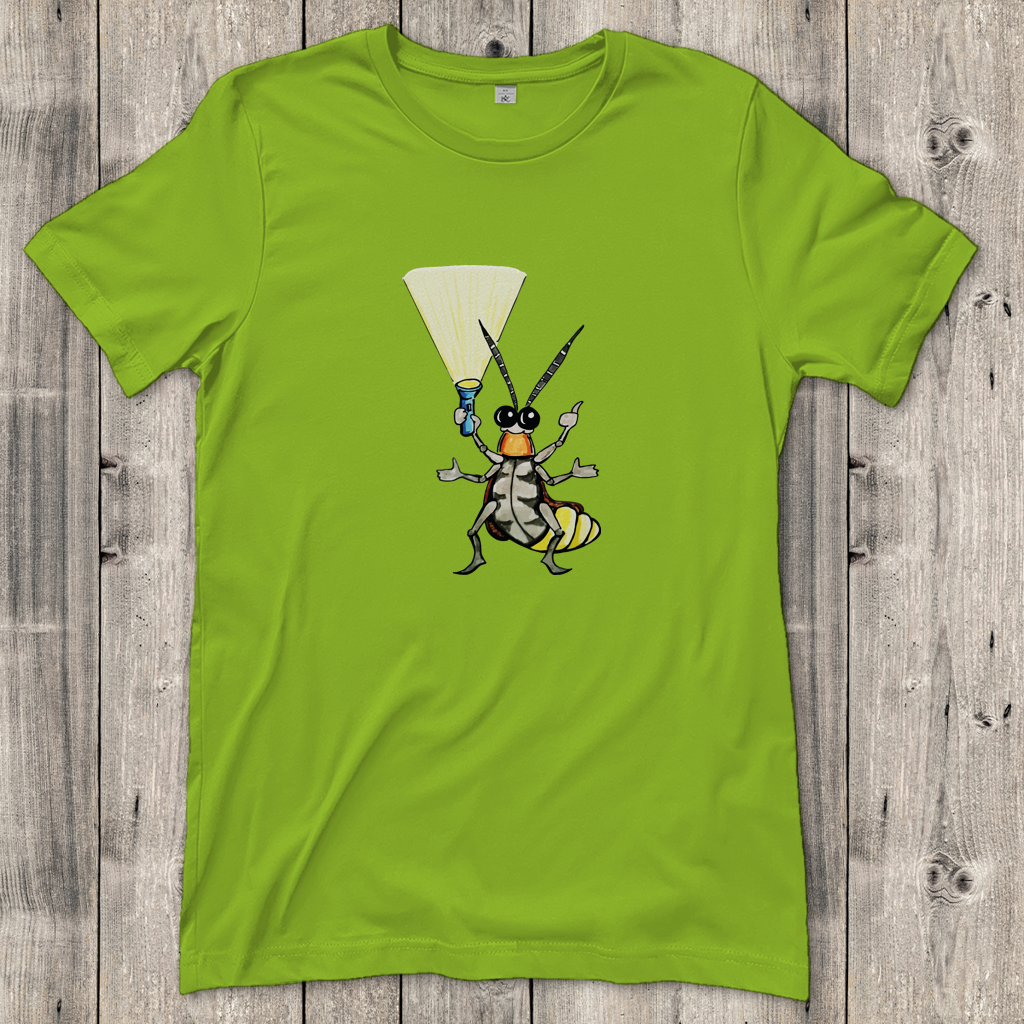 Damen T-Shirt Krabbelcrew Gerti Glühwürmchen