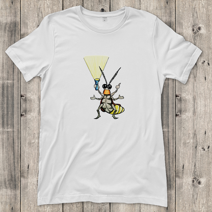 Damen T-Shirt Krabbelcrew Gerti Glühwürmchen