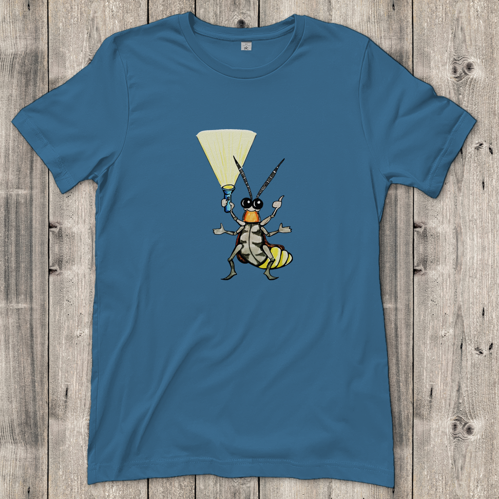 Damen T-Shirt Krabbelcrew Gerti Glühwürmchen