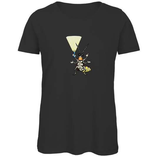 Damen Premium Bio T-Shirt Krabbelcrew Gerti Glühwürmchen